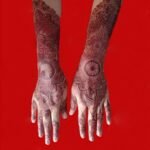 Henna Tattoo Kit,12 Sheets Stickers for Henna Tattoo Hand Forearm Glitter Airbrush DIY Tattooing Template, Large Indian Mehndi Temporary Tattoo Stickers - Image 4