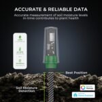 THIRDREALITY Smart Soil Moisture Sensor,Zigbee hub Needed,Accurate Measure,Capacitive Probe,Moisture/Temperature Meter for Garden Planting,Compatible with Homey,Hubitat, SmartThings,Home Assistant - Image 3