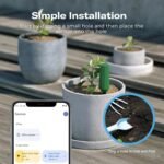 THIRDREALITY Smart Soil Moisture Sensor,Zigbee hub Needed,Accurate Measure,Capacitive Probe,Moisture/Temperature Meter for Garden Planting,Compatible with Homey,Hubitat, SmartThings,Home Assistant - Image 4
