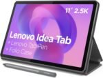 Lenovo Idea Tab - College Tablet - 11″ 2.5K IPS Touchscreen Display - 90Hz - MediaTek Dimensity 6300-8 GB Memory - 256 GB Storage - Integrated Arm Mali-G57 MC2 - Tab Pen and Folio Case