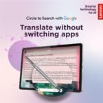 Lenovo Idea Tab - College Tablet - 11″ 2.5K IPS Touchscreen Display - 90Hz - MediaTek Dimensity 6300-8 GB Memory - 256 GB Storage - Integrated Arm Mali-G57 MC2 - Tab Pen and Folio Case - Image 3