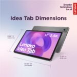 Lenovo Idea Tab - College Tablet - 11″ 2.5K IPS Touchscreen Display - 90Hz - MediaTek Dimensity 6300-8 GB Memory - 256 GB Storage - Integrated Arm Mali-G57 MC2 - Tab Pen and Folio Case - Image 7