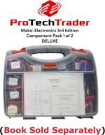 Make: Electronics Third Edition Kit 1 Deluxe - Beginner, Intermediate, & Advanced (Teen - Adult) Component Pack That Follows The Experiments in Make: Electronics 3rd Ed by Charles Platt - Image 4