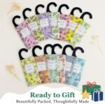 ROSE COTTAGE Large 12 Packs Lavender Hanging Closet Deodorizer Air Freshener Long Lasting Scented Sachets Smell Goods for House - Image 5