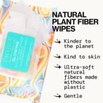 Pacifica Glowing Makeup Remover Wipes – With Glycolic Acid for AHA Exfoliating and Facial Cleansing – No Rinse Face Cleaning Towelettes – Dermatologist Tested, Vegan & Cruelty-Free – 30 Pack - Image 3