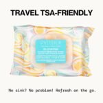 Pacifica Glowing Makeup Remover Wipes – With Glycolic Acid for AHA Exfoliating and Facial Cleansing – No Rinse Face Cleaning Towelettes – Dermatologist Tested, Vegan & Cruelty-Free – 30 Pack - Image 7