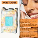 Pacifica Glowing Makeup Remover Wipes – With Glycolic Acid for AHA Exfoliating and Facial Cleansing – No Rinse Face Cleaning Towelettes – Dermatologist Tested, Vegan & Cruelty-Free – 30 Pack - Image 12