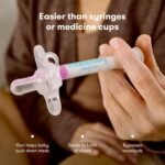 Frida Baby Medicine Pacifier Syringe, Accu-Dose Paci, Medi Frida Dispenser for Mess & Fuss Free Use, Made in USA - Image 3