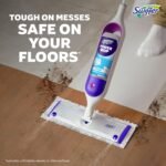 Swiffer PowerMop Multi-Surface Mop Kit for Floor Cleaning, Fresh Scent, Mopping Kit Includes PowerMop, 2 Mopping Pad Refills, 1 Floor Cleaning Solution with Fresh Scent and 2 Batteries - Image 6