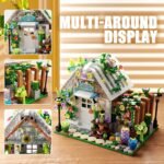 TGL Flower House Building Set with Lights,Garden House Building Toy Kits Compatible with Trend,Creative Greenhouse Playset,Christmas Birthday Gift for Adults or Girls 8-12 Years(719PCS) - Image 3