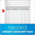 Adams Sales Order Books, 2-Part, Carbonless, White/Canary, 4-3/16" x 7-3/16", Bound Wraparound Cover, 50 Sets per Book, 3 Pack (DC4705-3) - Image 4