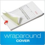 Adams Sales Order Books, 2-Part, Carbonless, White/Canary, 4-3/16" x 7-3/16", Bound Wraparound Cover, 50 Sets per Book, 3 Pack (DC4705-3) - Image 5