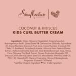 SheaMoisture Kids Curling Styling Cream For Curl Definition Coconut & Hibiscus Curl and Detangle Kids Hair 6 oz - Image 14