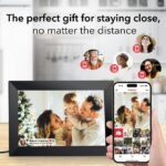 Frameo 10.1 Inch WiFi Digital Picture Frame with 32GB Storage,1280 * 800P IPS HD Touch Screen,Send Photos/Videos from Your Phone Anywhere, Photo Gifts for Parents and Grandparents - Image 4