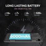 Tablet 10 inch Android 13 Tablets, 6GB RAM 64GB ROM, Quad-Core Processor, 1280x800 LCD Touch Screen, WiFi, GMS, Dual Camera, Bluetooth, 6000mAh Battery - Image 3