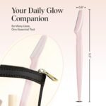 Kitsch Dermaplane Razor for Women Face – Face Razors for Women & Men, Eyebrow Trimmer & Face Shaver – Exfoliating Facial Razor & Skin Care Tool for Smoother Skin - Blush, 12 pcs - Image 5