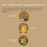 Leave-In Baby Conditioner & Moisturizer for Textured Hair, Detangler for Curls & Coils, Black & Brown Babies, African American Toddlers, Children & Kids of Color, 8 oz - Image 3