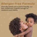 Leave-In Baby Conditioner & Moisturizer for Textured Hair, Detangler for Curls & Coils, Black & Brown Babies, African American Toddlers, Children & Kids of Color, 8 oz - Image 6