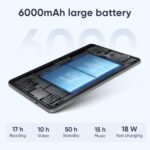 Android 15 Tablet 10.1 inch Tablet 2025 Latest Tablets with Keyboard Mouse 24GB+64GB 2TB Expand 6000mAh Octa-Core Processor Dual Camera WiFi 1280x800 IPS 18W Fast Charging (Black) - Image 5