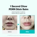 VT COSMETICS PDRN Essence Stick Balm, PDRN Collagen Multi Wrinkle Stick, All-in-One Eye & Neck Treatment, Glow Makeup Base & Face Treatment Balm, Plumping, Fine Lines (0.33 oz.) - Image 3