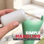 ROSELYNBOUTIQUE Ice Roller for Face & Gua Sha Facial Tools - Wrinkles Fine Lines Puffiness Massager Facial Skin Care Tools Self Care Gifts for Men Women (Green) - Image 5