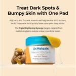 Dr.Melaxin TX Turmeric Toner Pads, 70 Sheets, Tranexamic Acid, Coic Acid, Termeric, Beautiful Skin, Brightening Toner Pad, Pigmentation, Keratin, Korean Skin Care, Korean Cosmetics - Image 4