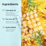 TKTK Pimple Patch Acne Patch, 4 Sizes 140 Patches Acne Absorbing Cover Patch, Hydrocolloid Invisible Acne Patches for Face Zit Patch Acne Dots Tea Tree, Calendula Oil - Image 4