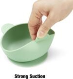 PandaEar 3 Pack Baby Bowls with Suction| Stay Put Silicone Food Bowl for Babies Kids Toddlers Infants| Food Grade Soft Safe BPA-Free Silicone (Multi-Color) - Image 5