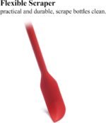 Beauty Spatula 4 PCS Makeup Spatula Mini Silicone for Cosmetics & Kitchen - 3 Sizes - Image 3