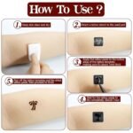 Henna Tattoo Stencils Kit 18 Sheets,Henna stencils for hands Temporary Tattoo Stickers for Women and Girls Face Paint Body Art - Image 5