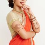 Tattoo Stencils for Kids and Adults - 12 Sheets Henna Kit for Hands, Mehndi, Real Tattoos, and Airbrush，Temporary Tattoo Stencil - Image 4