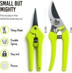 2-Pack Stainless Steel Gardening Scissors, Pruning Shears and Clippers for Gardening - Image 2