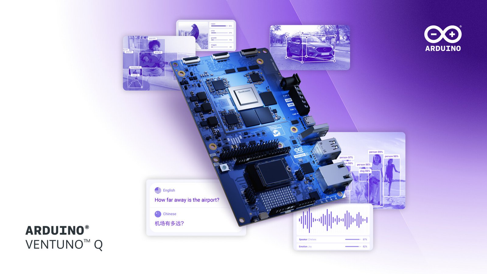 Arduino Announces Arduino VENTUNO Q, Powered by Qualcomm Dragonwing IQ8 Series