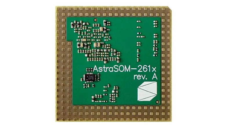 AstraSOM-261x as "world’s smallest Edge AI" SoM