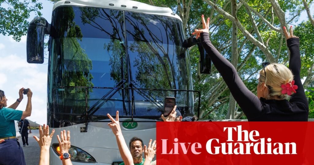 Australia politics live: Iranian women’s football team arrive at Gold Coast airport | Australia news