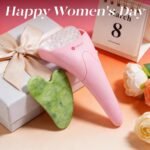 BAIMEI IcyMe Ice Roller for Face and Gua Sha Facial Tool Set, Ice Face Roller Reduces Puffiness Relieves Migraines Skin Care Tools, Self Care Gift for Women - Pink - Image 2