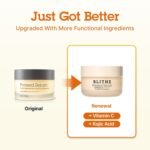 BLITHE Pressed Serum Gold Apricot With Kojic Acid & Vitamin C | Glow Serum for Face | Glass Skin Korean Skincare & Face Moisturizer for Dry Skin, 0.91 fl oz - Image 2