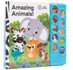 Baby Einstein - Amazing Animals 10-Button Sound Book - PI Kids (Play-A-Sound)