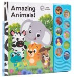 Baby Einstein - Amazing Animals 10-Button Sound Book - PI Kids (Play-A-Sound)