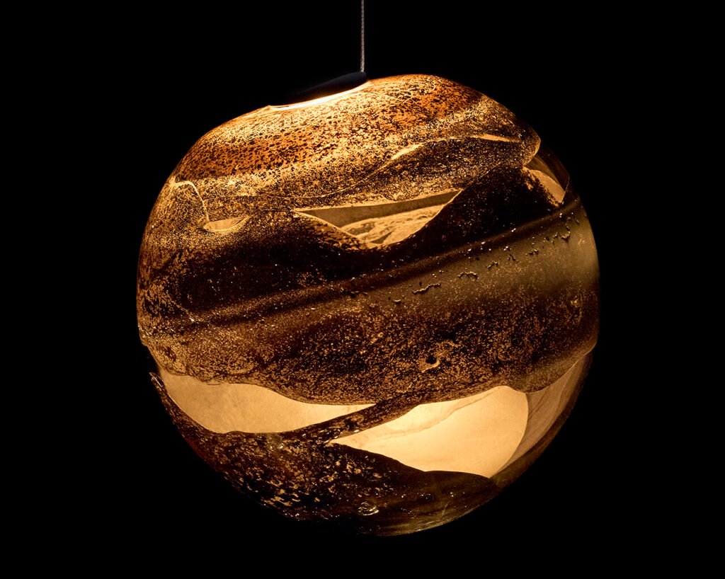 Bocci Fuses Blown Glass + Molten Aluminum in the 93 Collections