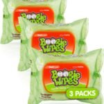 Boogie Wipes Gentle Wet Wipes for Baby and Kids, Face, Hand, Body & Nose, Made with Vitamin E, Aloe, Chamomile and Natural Saline, Fresh Scent, 90 Count