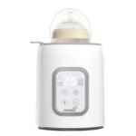 Bottle Warmer, Grownsy 8-in-1 Fast Baby Bottle Warmer with Timer, Safe for Breastmilk Nutrients, Accurate Temperature Control, with Defrost, Sterili-zing, Keep Warm, Heats Baby Food & Bottles