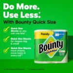 Bounty Paper Towels Quick Size, White, 16 Family Rolls = 40 Regular Rolls - Image 2