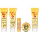 Burt's Bees Gift Ideas - Essentials Everyday Set, 5 Travel Size Products - Deep Cleansing Cream, Hand Salve, Body Lotion, Foot Cream and Original Lip Balm - Image 2