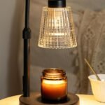 Candle Warmer Lamp with Timer Dimmable, Birthday Gifts for Women Mom, House Warming Gifts New Home Decor, Wax Melt Warmer for Jar Candles with 2 Bulbs