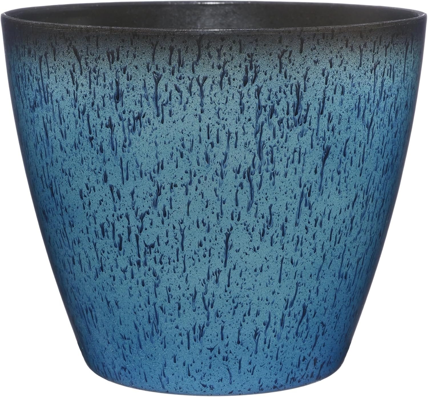 Classic Home and Garden Premiere Collection Planter, Vogue 8", Indigo Classic Home and Garden Premiere Collection Planter, Vogue 8", Indigo - Image 1