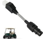 Club Car Handheld Adapter Cable 1307 Fit for Curtis Speed Code Programmer 1311/1313, 4-Pin Diagnostic Cable Adapter, Replaces OEM# 102251501