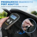 Club Car Handheld Adapter Cable 1307 Fit for Curtis Speed Code Programmer 1311/1313, 4-Pin Diagnostic Cable Adapter, Replaces OEM# 102251501 - Image 2