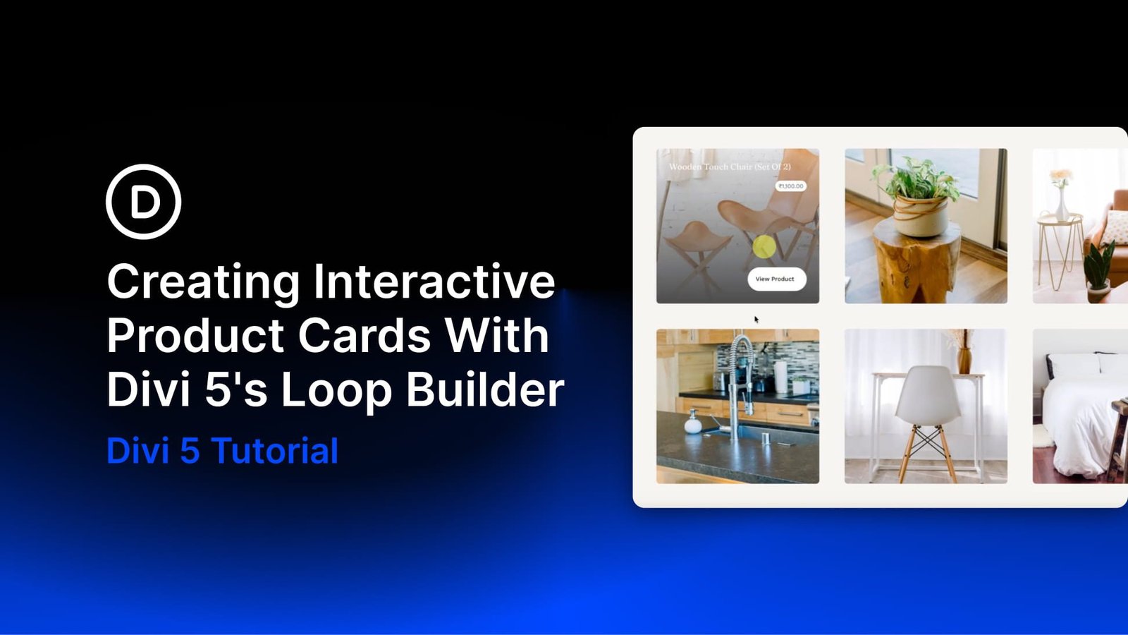 Creating Interactive Product Cards With Divi 5’s Loop Builder