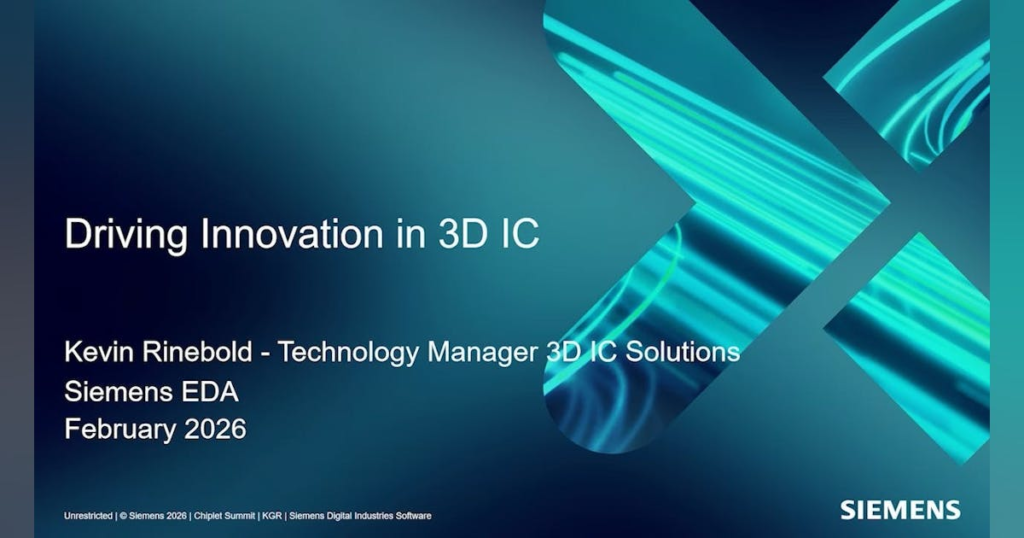 Driving Innovation in 3D IC: Chiplet Summit